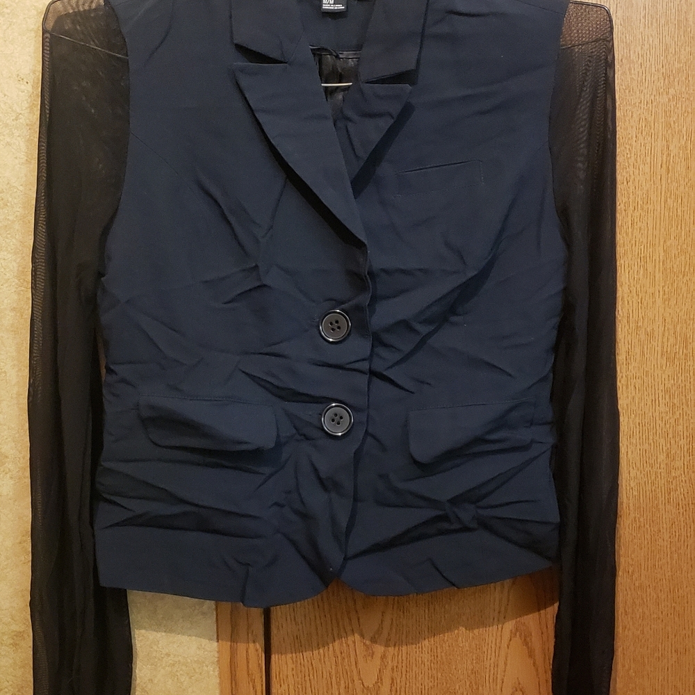 Forever 21 blazer, size med, black